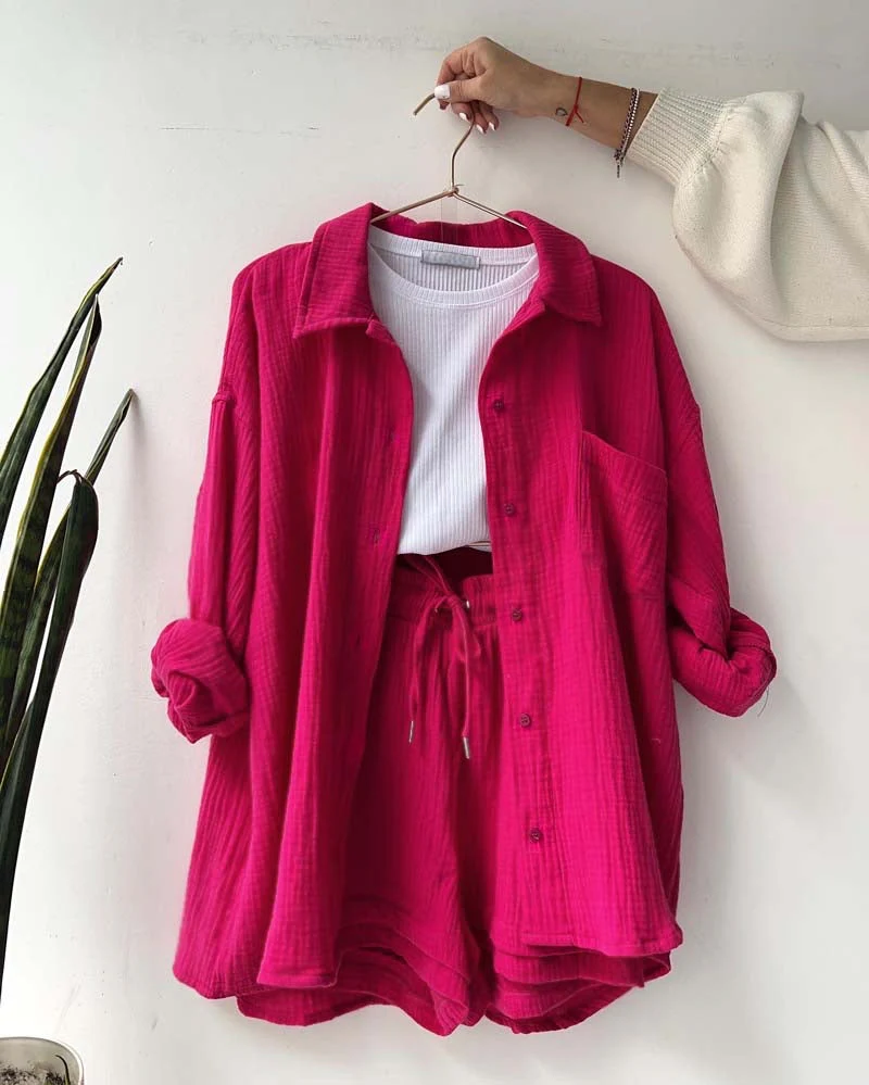 Comfy Shorts Set Women - 50% Off - Image 2