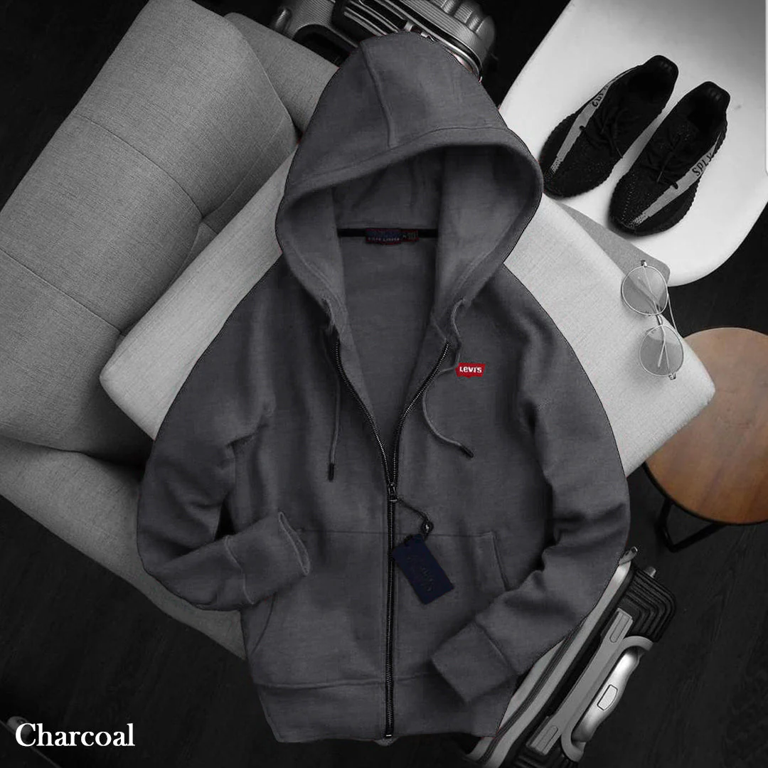 Branded Hoodie Charcoal - 50% Off