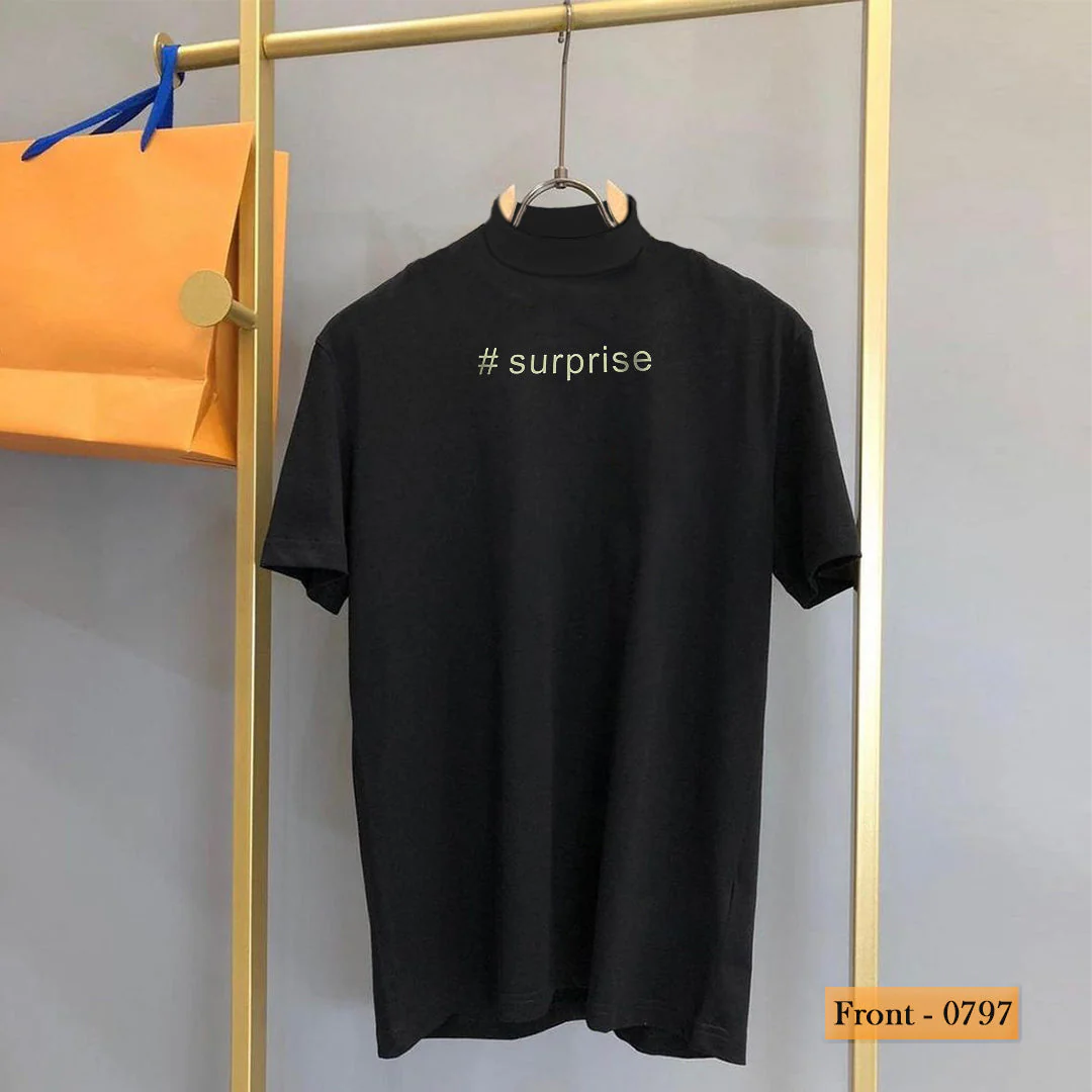 Oversize Surprise T-Shirts - Black 0797 - Image 2