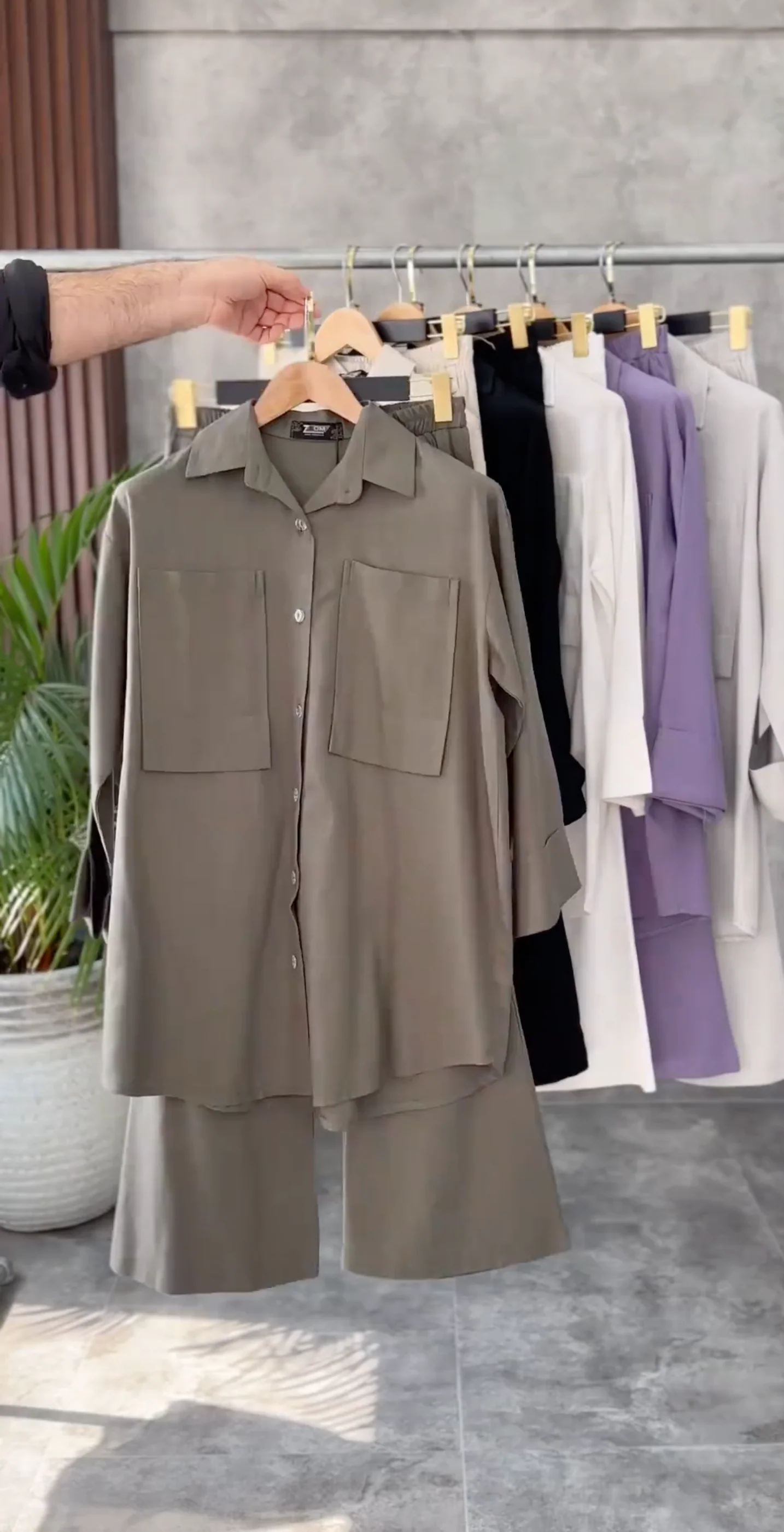 Front Pock Long Shirt & Trouser - 50 % OFF - Image 6