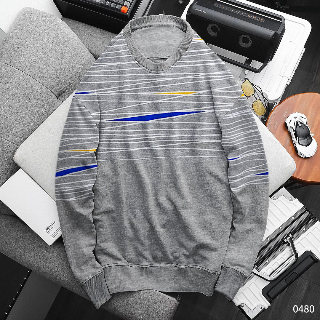 Italia Grey Sweatshirt - 60% Off
