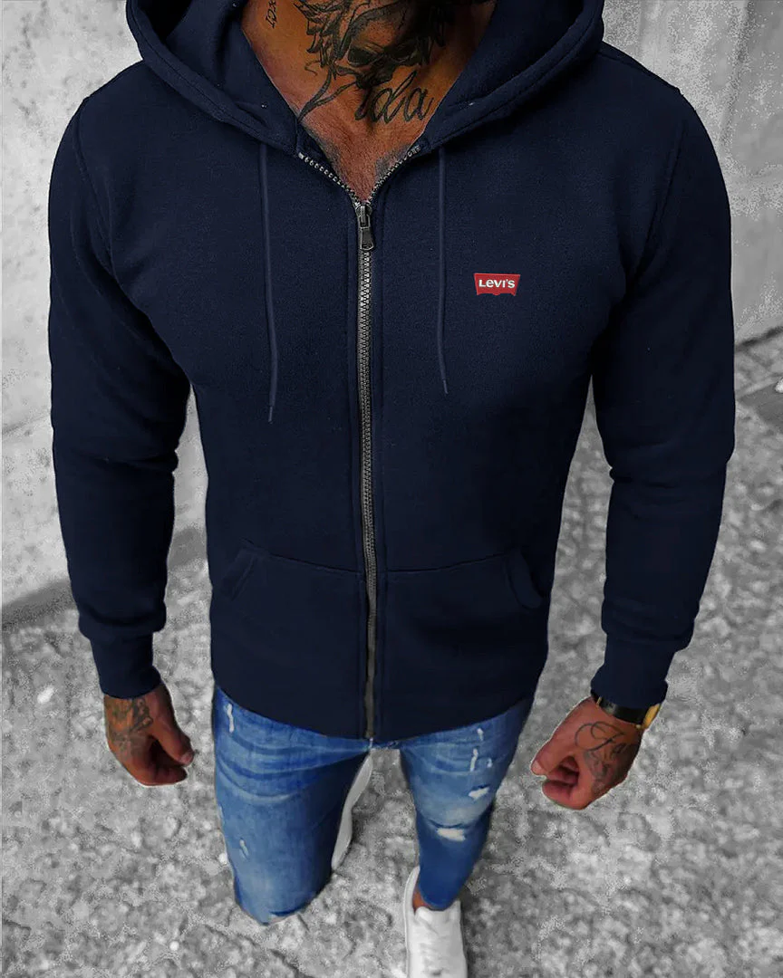 Branded Hoodie Blue - 50% Off