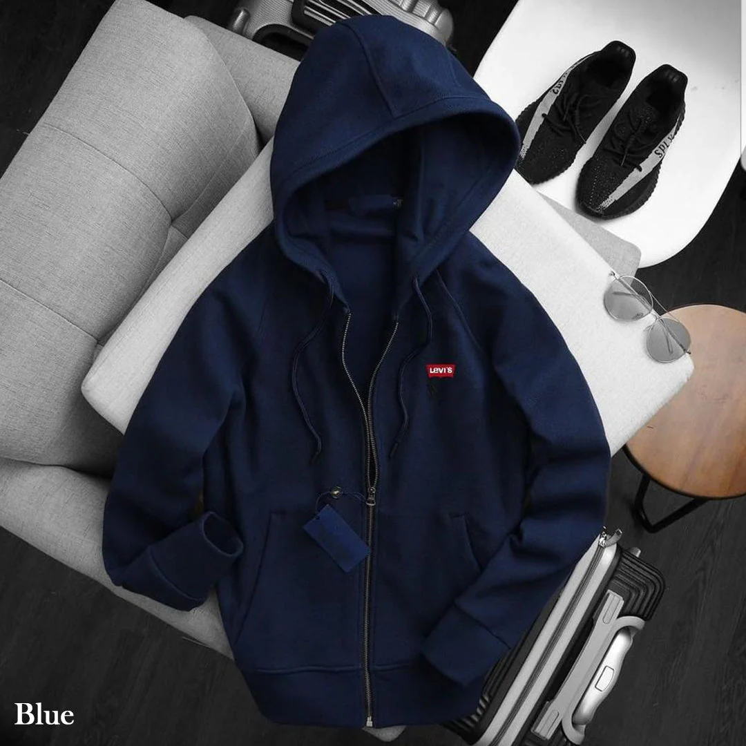 Branded Hoodie Blue - 50% Off - Image 2