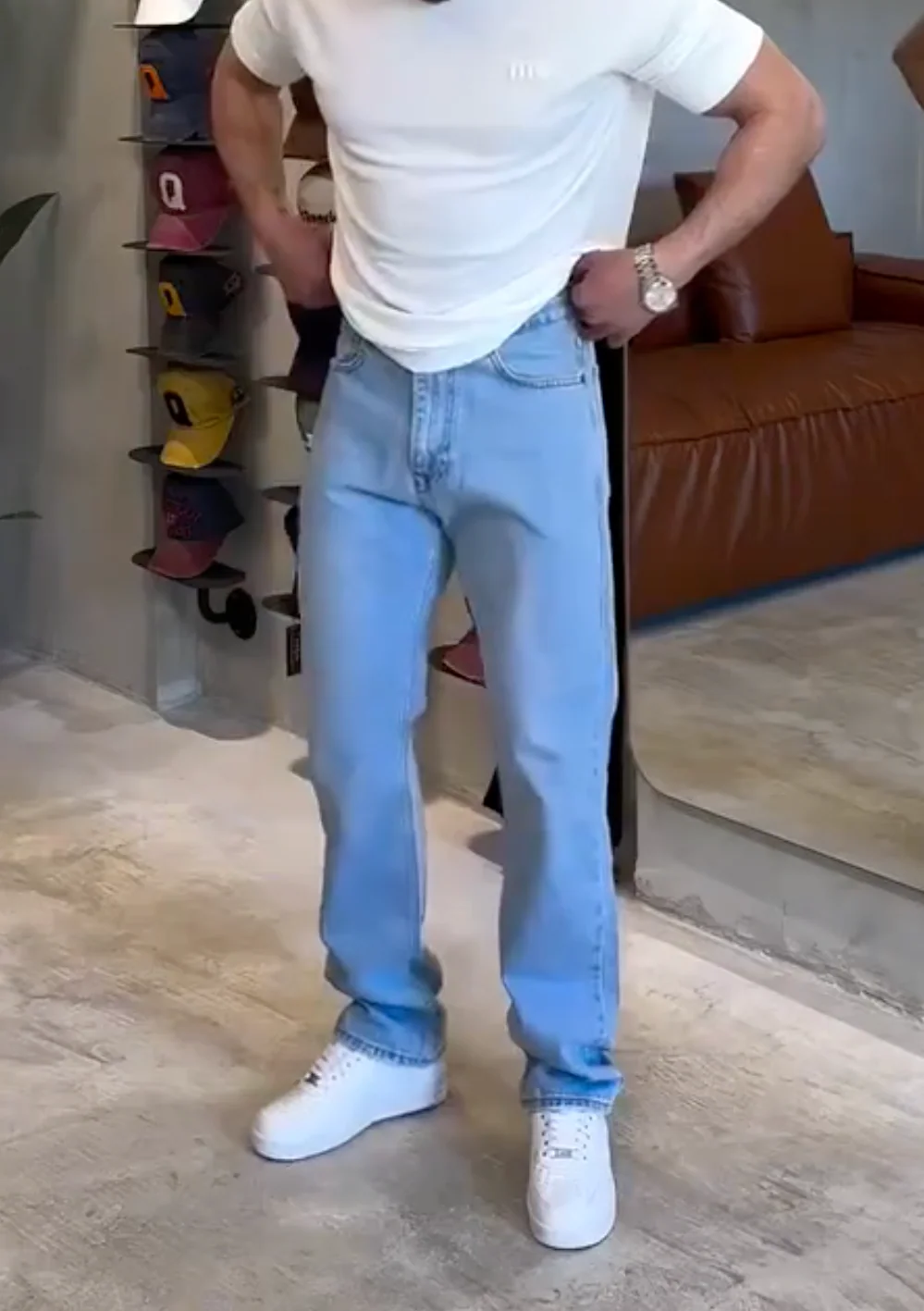 Men Straight Fit Jeans - Image 3