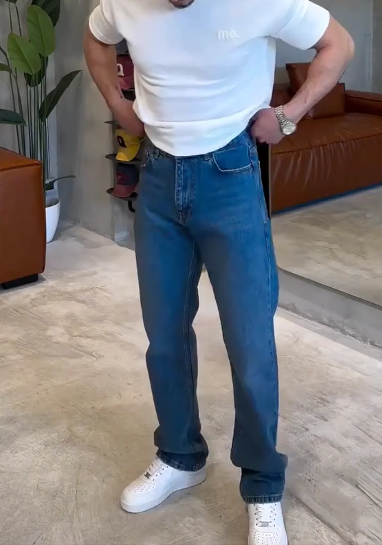 Men Straight Fit Jeans - Image 4