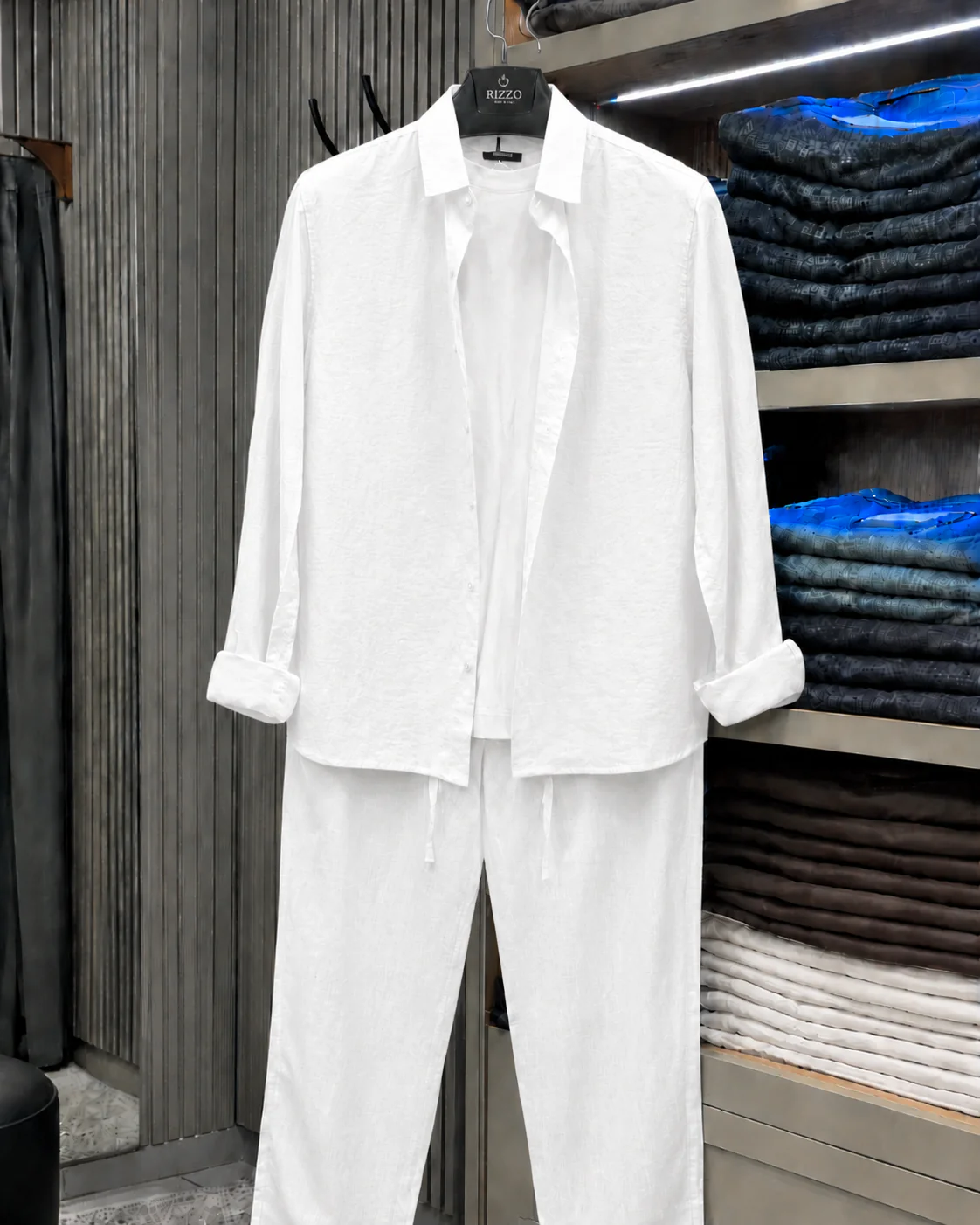 Men Cove Linen Set - Best Seller - Image 4