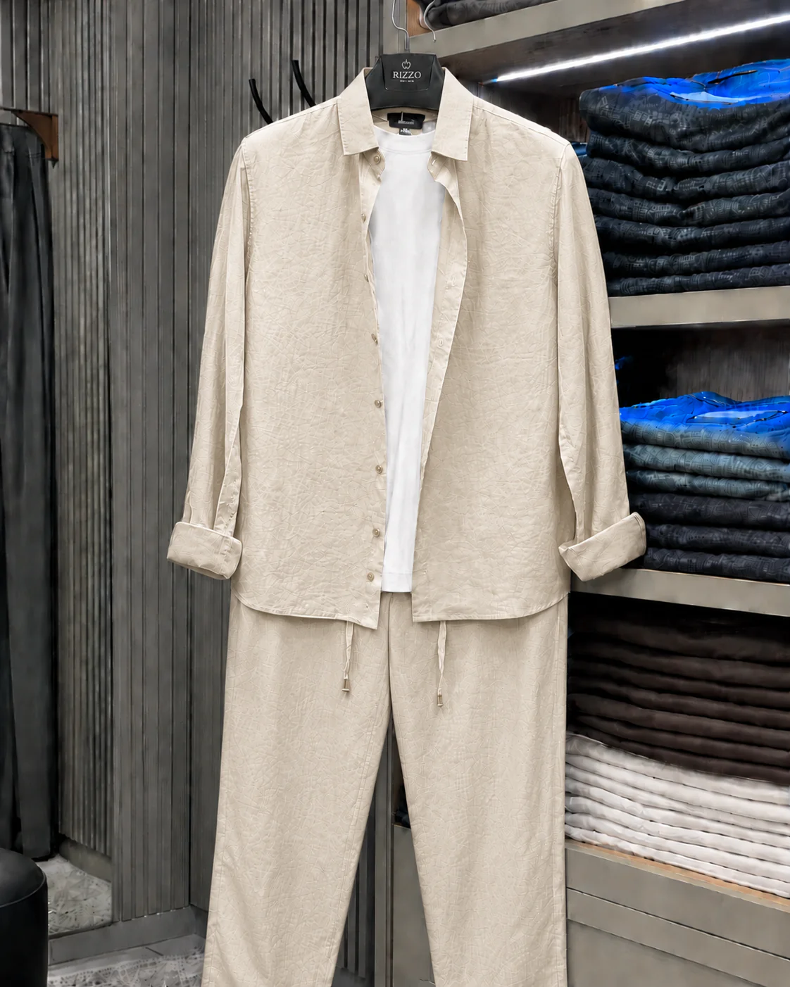 Men Cove Linen Set - Best Seller - Image 5