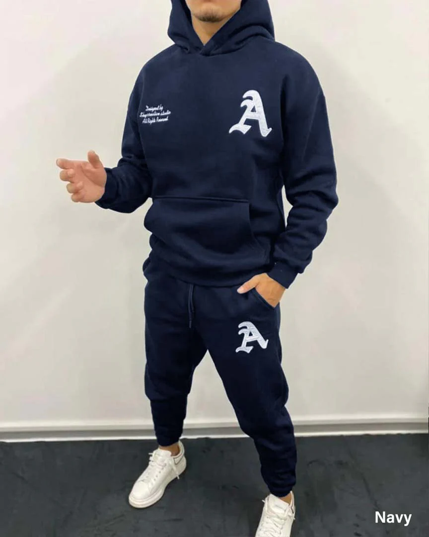 Men Fleece Alpha Co-ord Sets - 50% Off