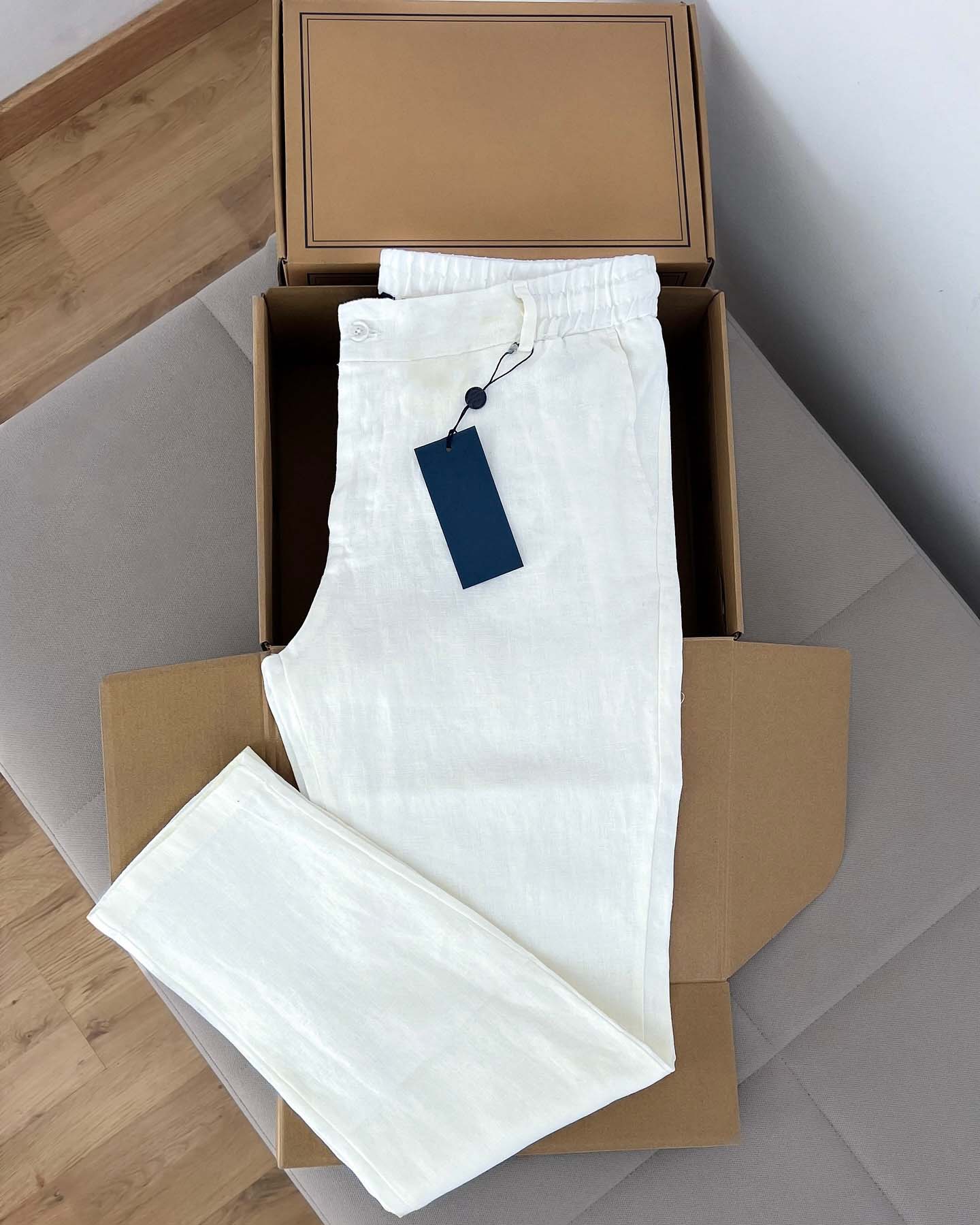 Men Linen Trousers - 50% OFF - Image 5