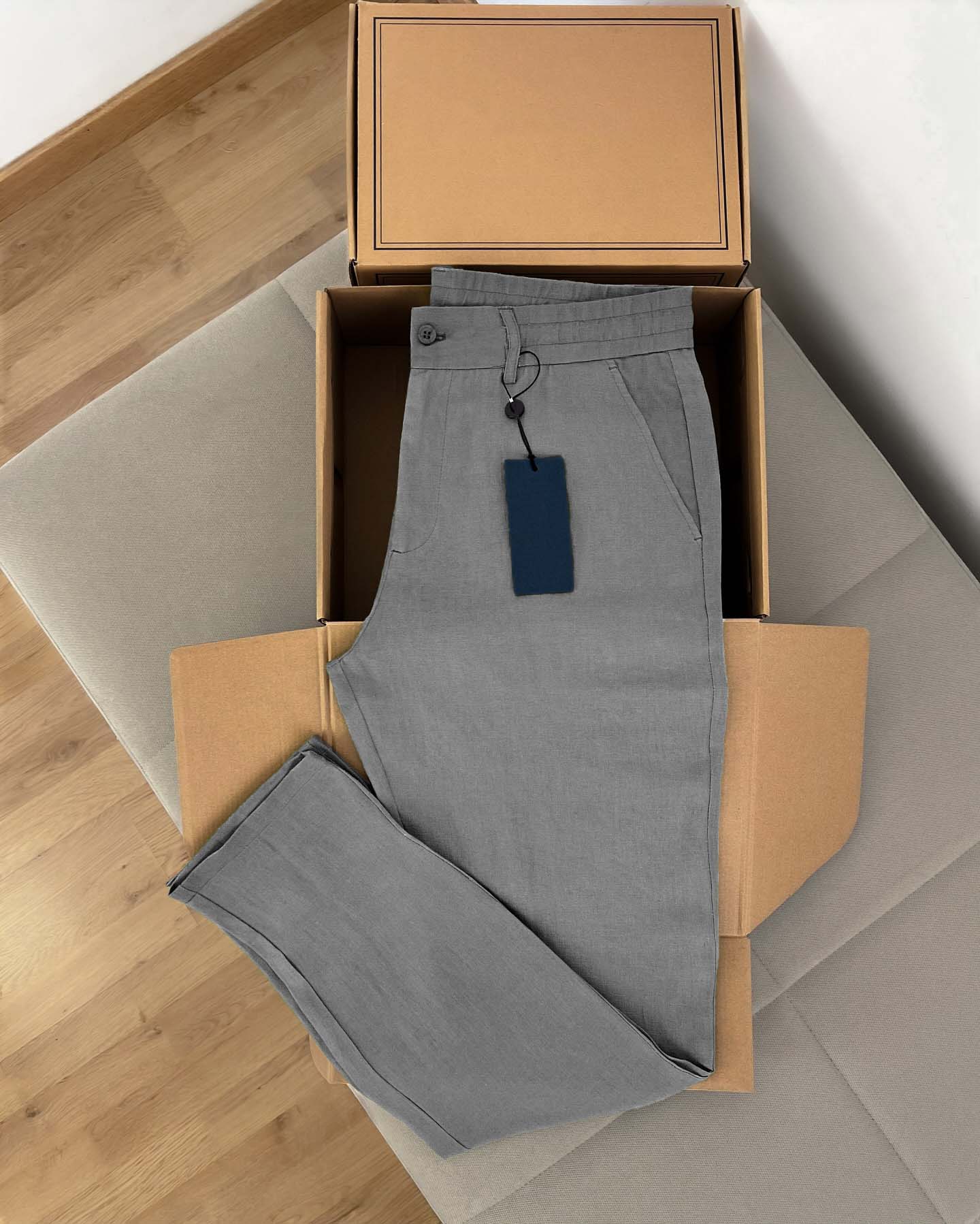 Men Linen Trousers - 50% OFF - Image 7