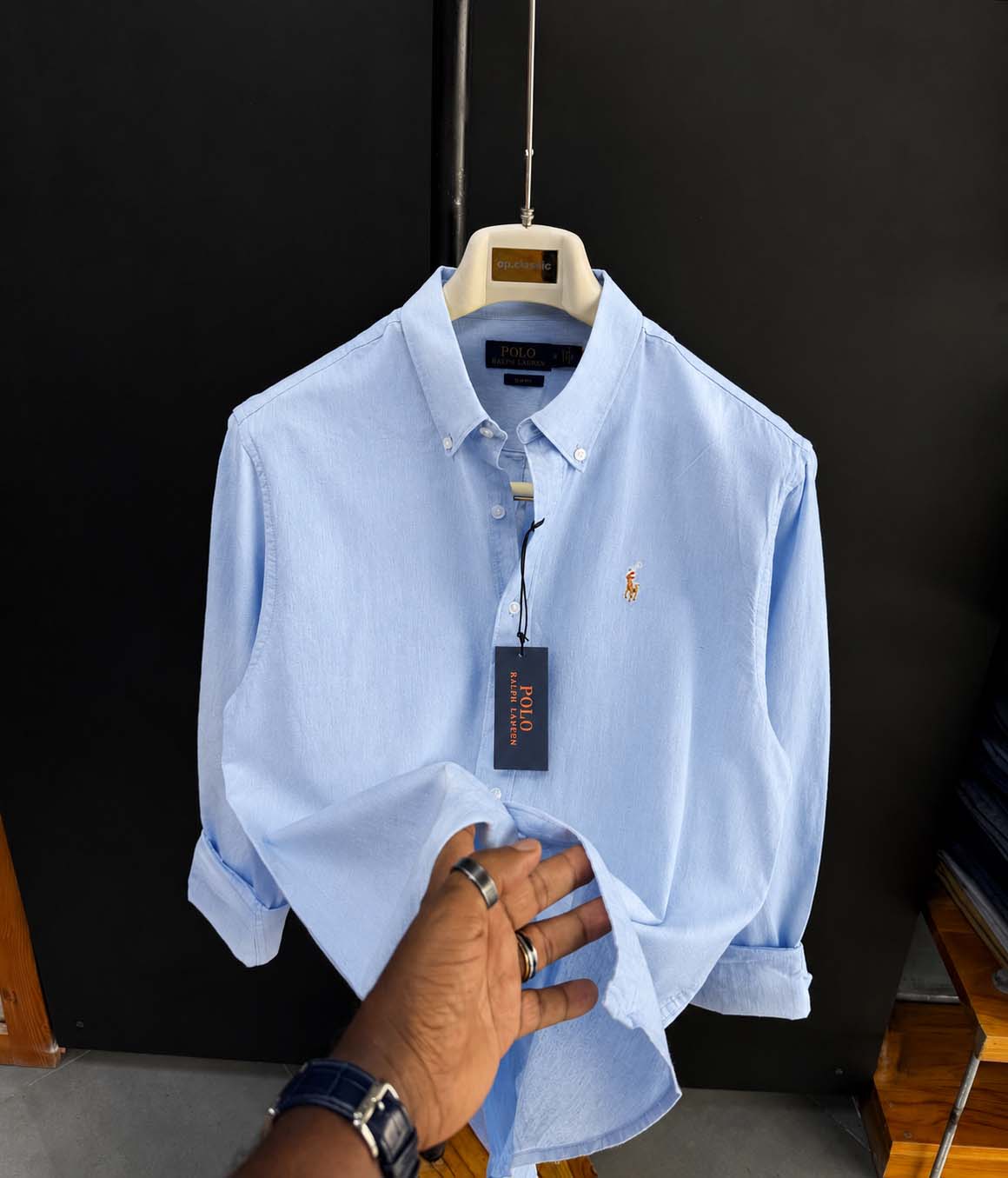 Men Oxford Shirts - Premium Stock - Image 2