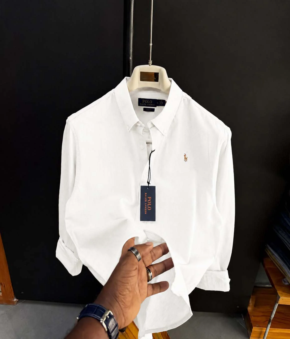 Men Oxford Shirts - Premium Stock - Image 3