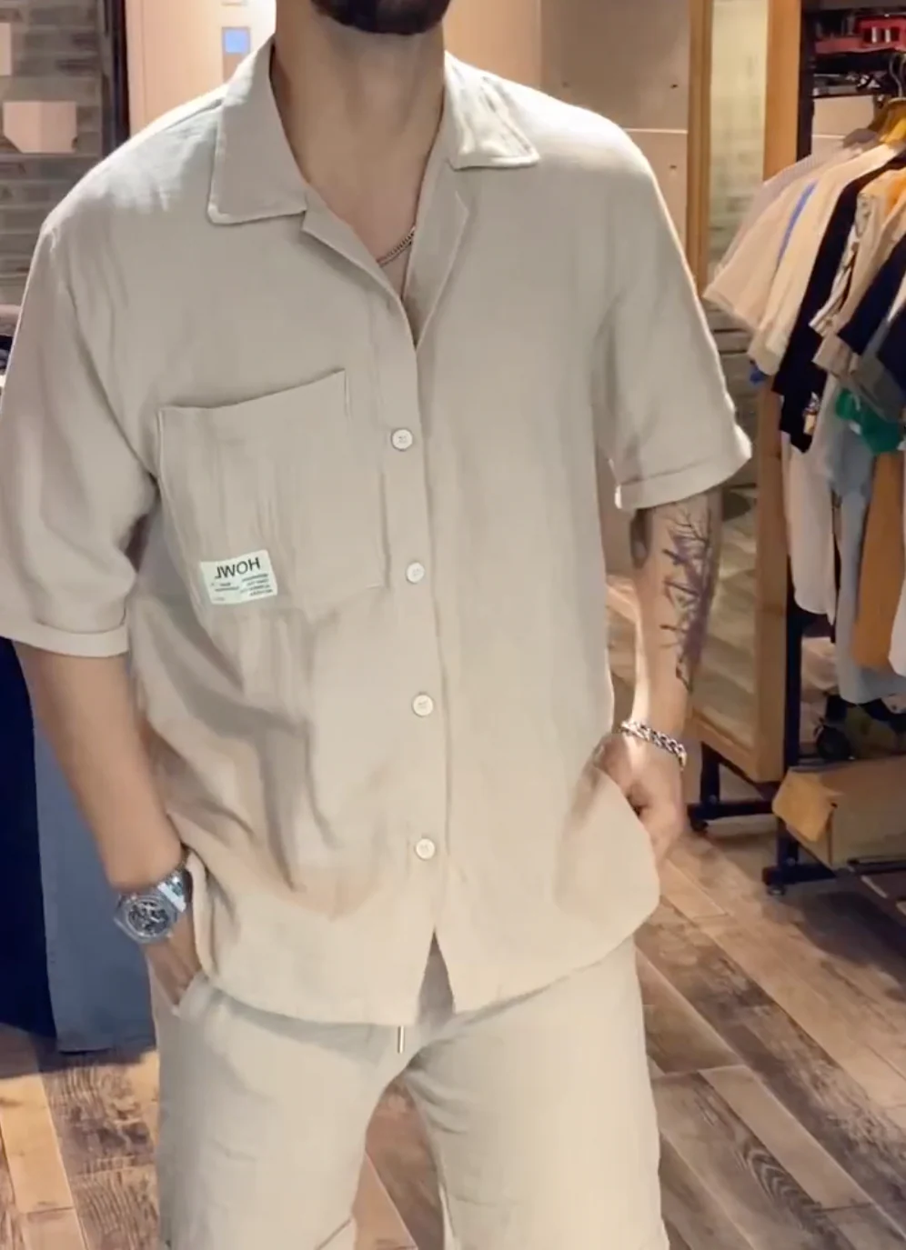 Men's Box Fit Co-ord Set - Image 2
