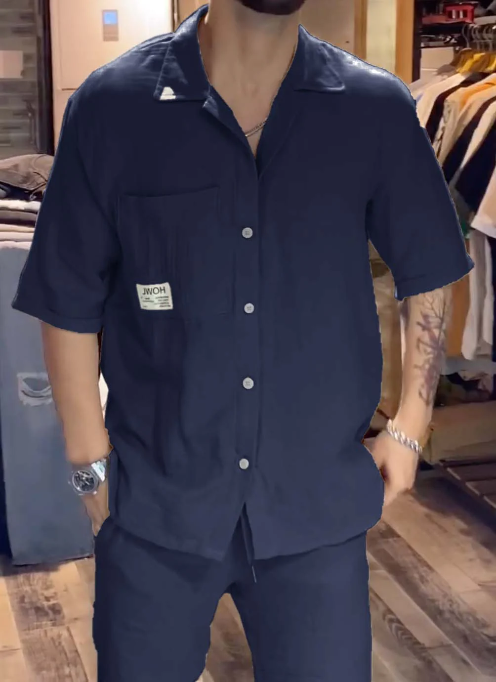 Men's Box Fit Co-ord Set - Image 5