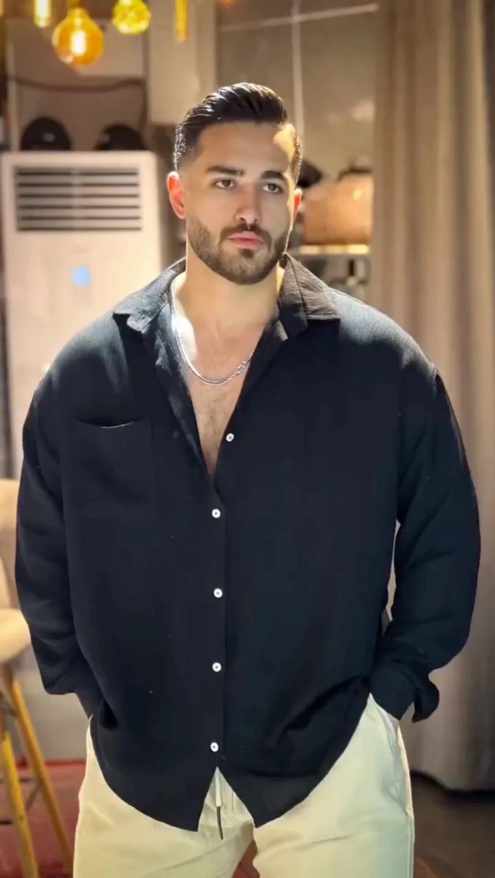 Men's Bubble Cotton Full Sleeves Shirt