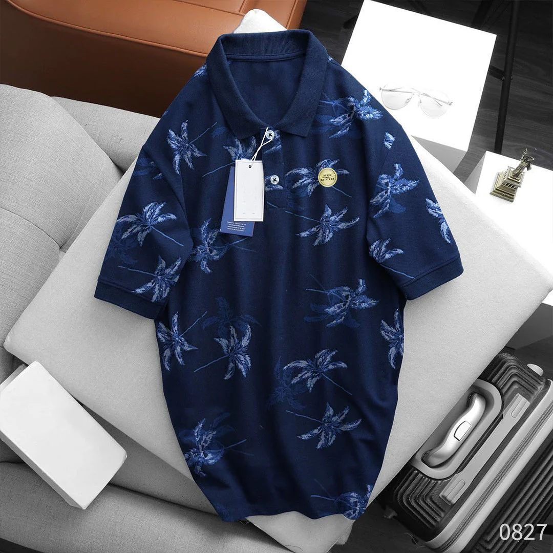 Men's Floral Polo Shirt - 50% Off - Image 2
