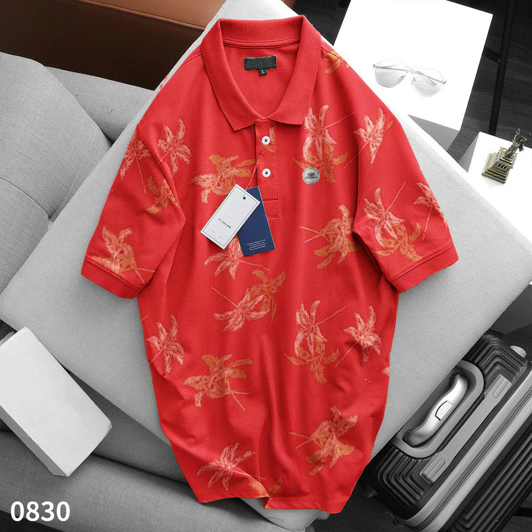 Men's Floral Polo Shirt - 50% Off - Image 3