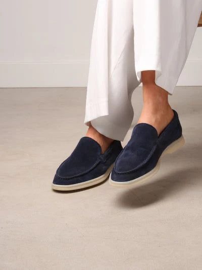 Old Money Suede Loafers