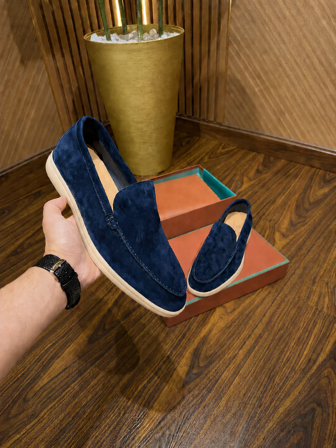 Old Money Suede Loafers - Image 2