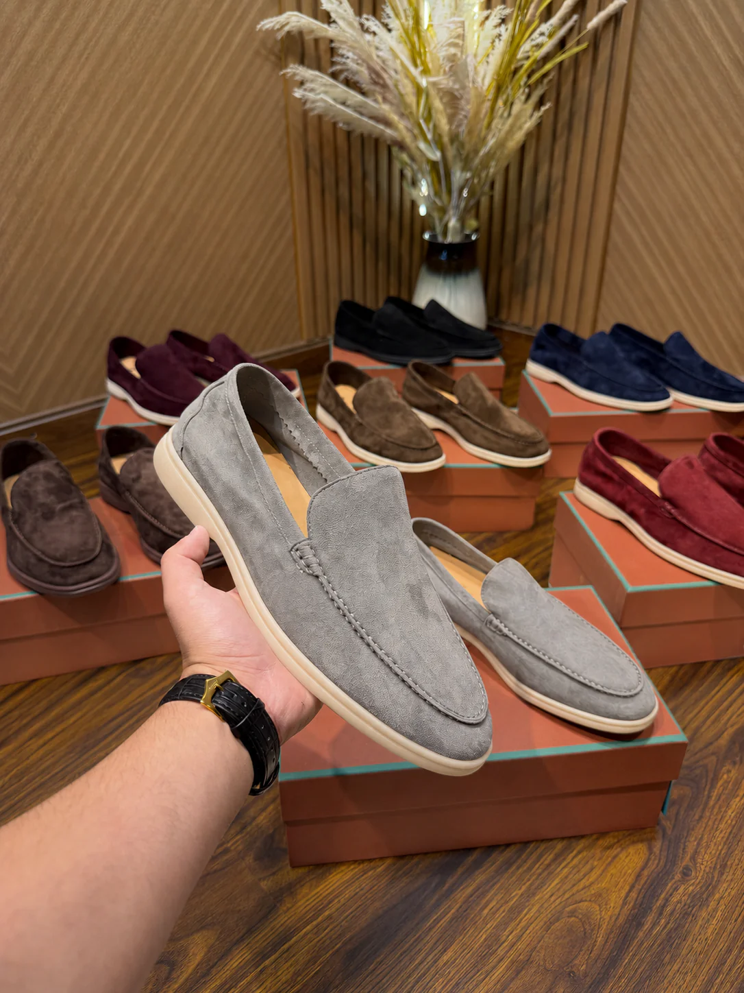 Old Money Suede Loafers - Image 4