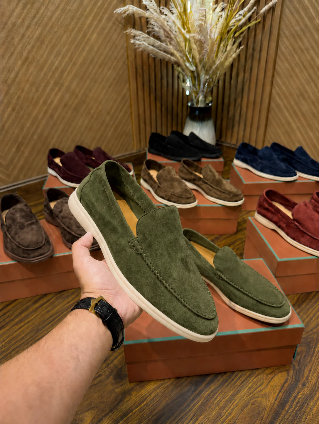 Old Money Suede Loafers - Image 8
