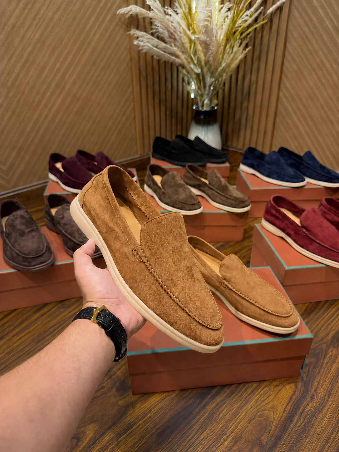 Old Money Suede Loafers - Image 9