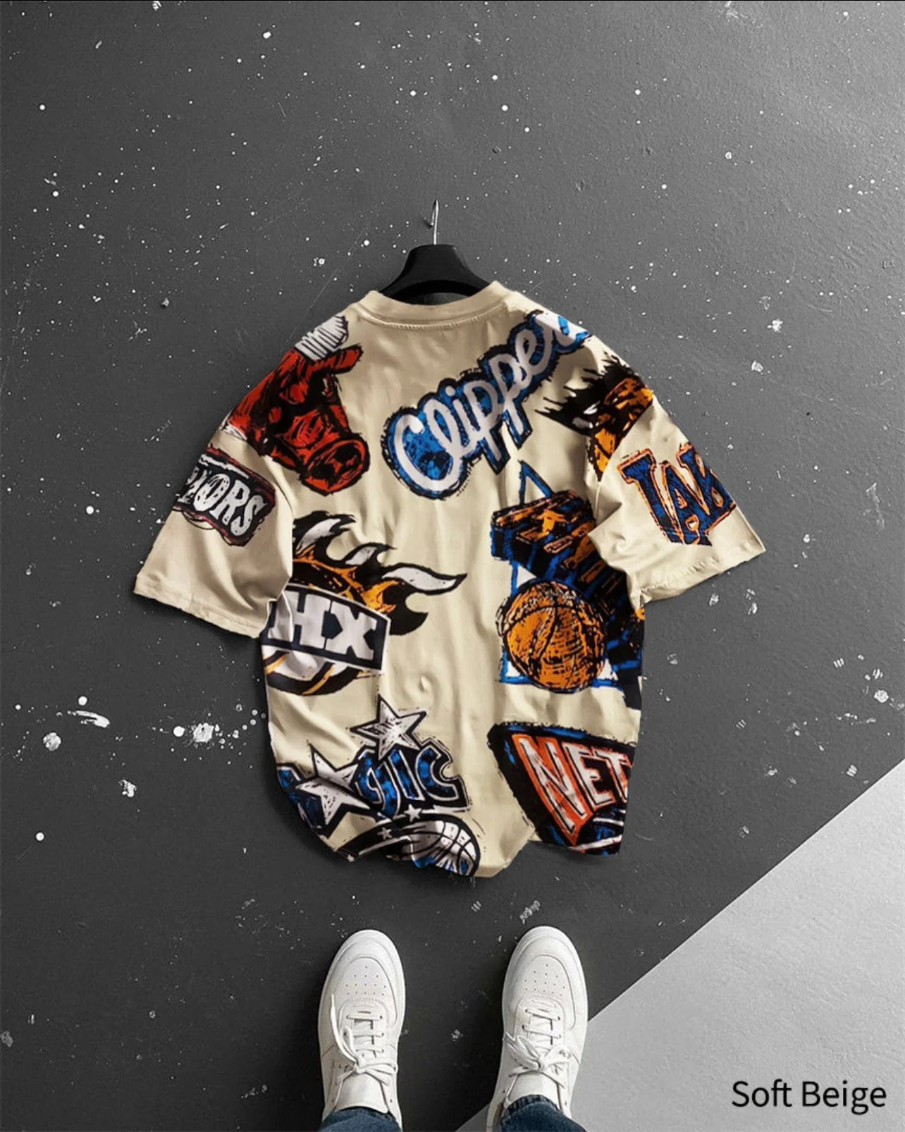 Oversize Clipper Printed T-Shirt - 40% Off - Image 4