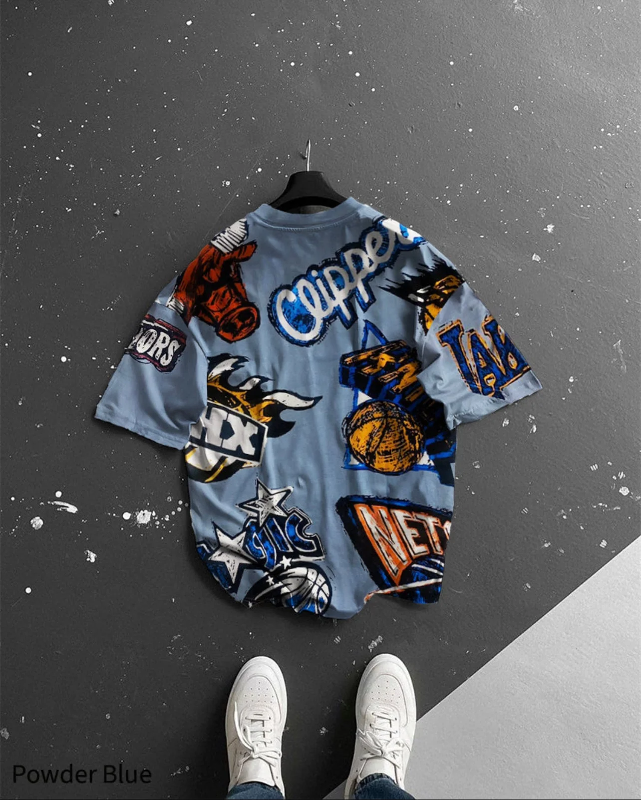 Oversize Clipper Printed T-Shirt - 40% Off - Image 6