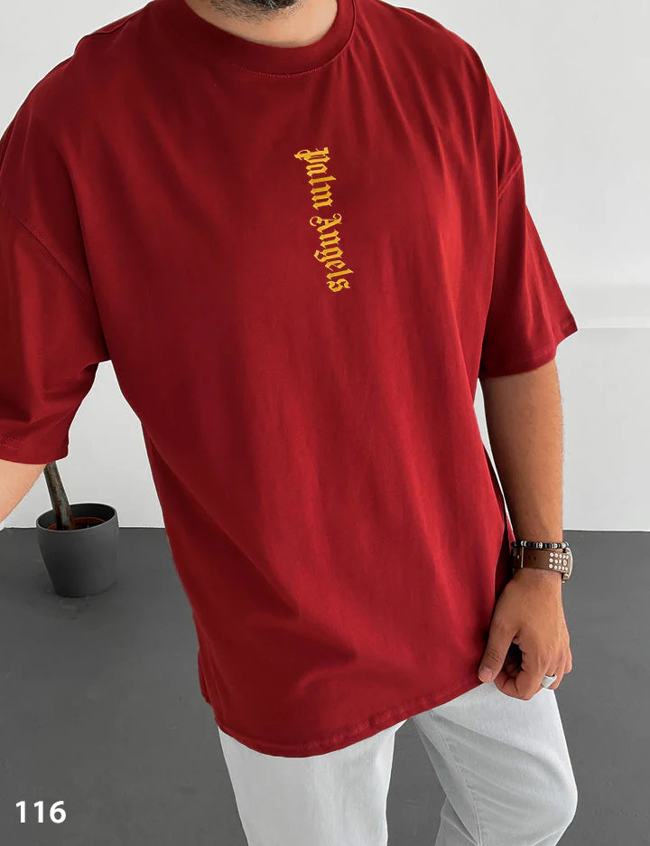 Palm Black T-Shirt Oversize - 40% Off - Image 4