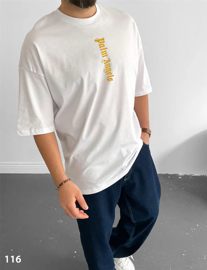 Palm Black T-Shirt Oversize - 40% Off - Image 6