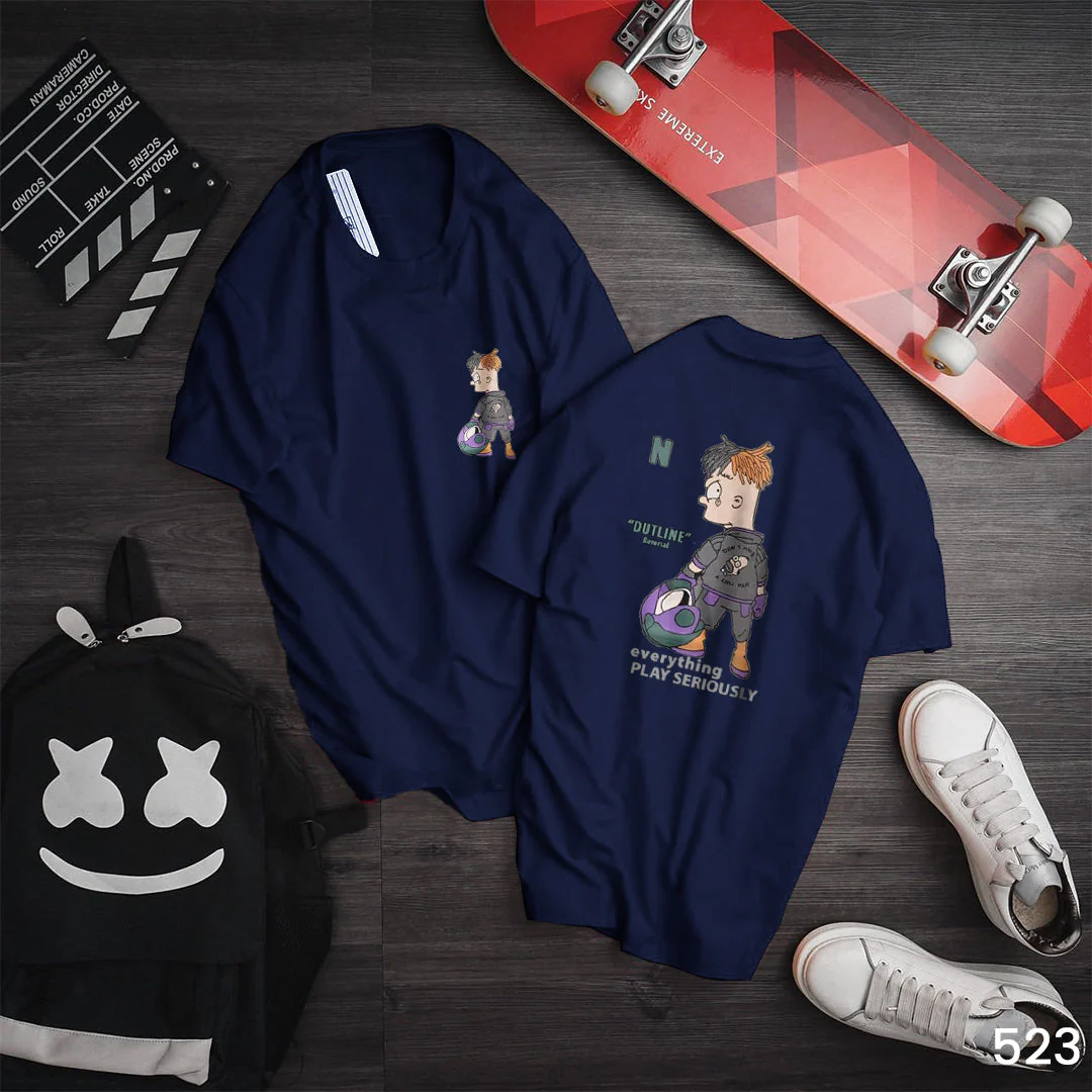 Play Serious Character Tee - Slim Fit - Image 5