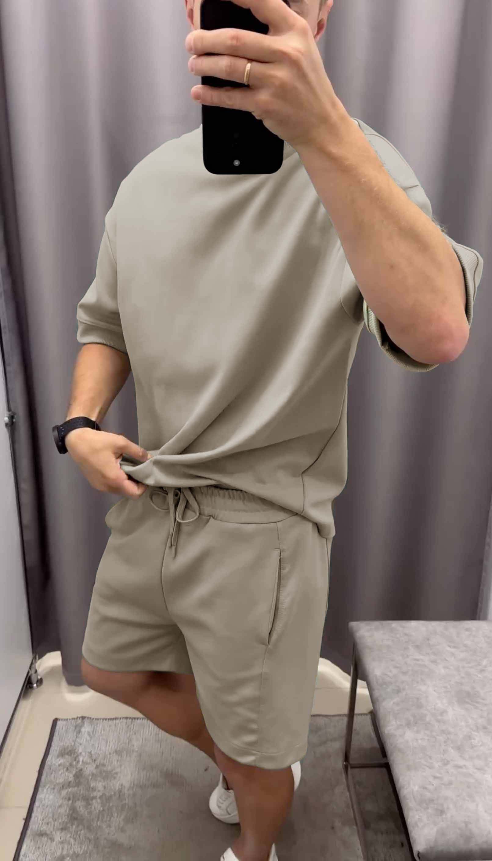 Premium Shorts Set - Drop Shoulder