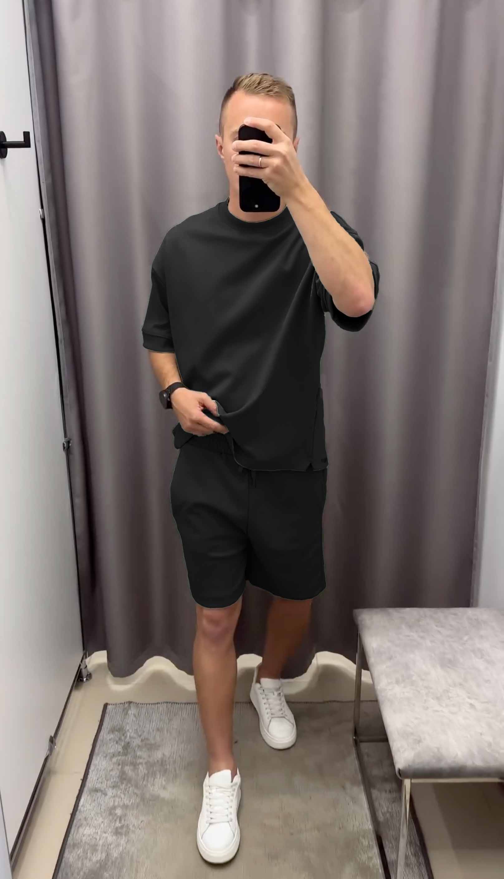 Premium Shorts Set - Drop Shoulder - Image 2