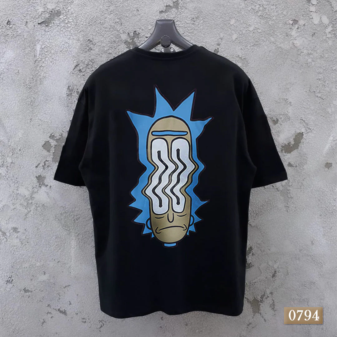 Rick Waves Oversize T-Shirts - Image 3