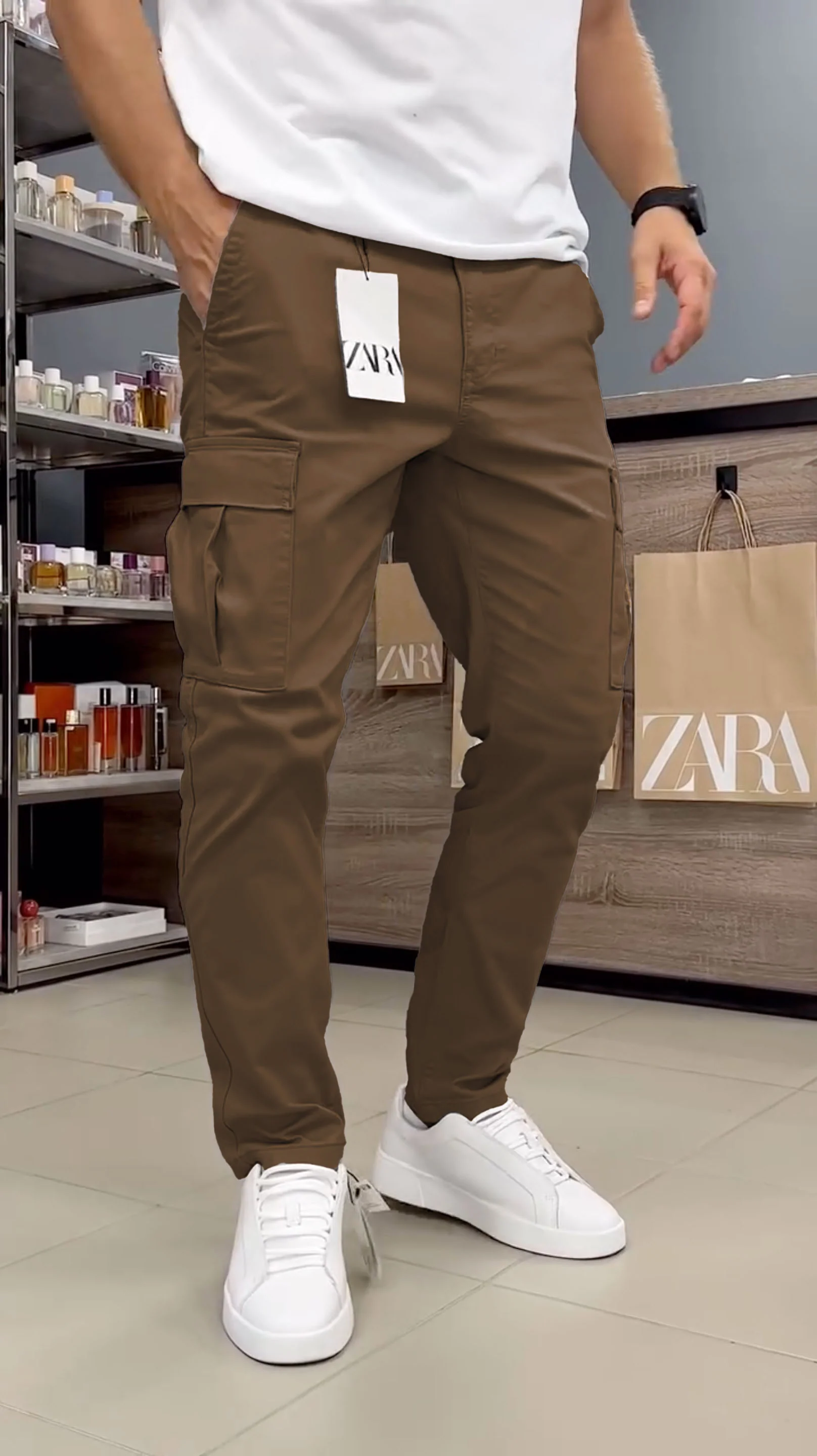 Streetwear Cargo Pants - Modest Fit - Image 5