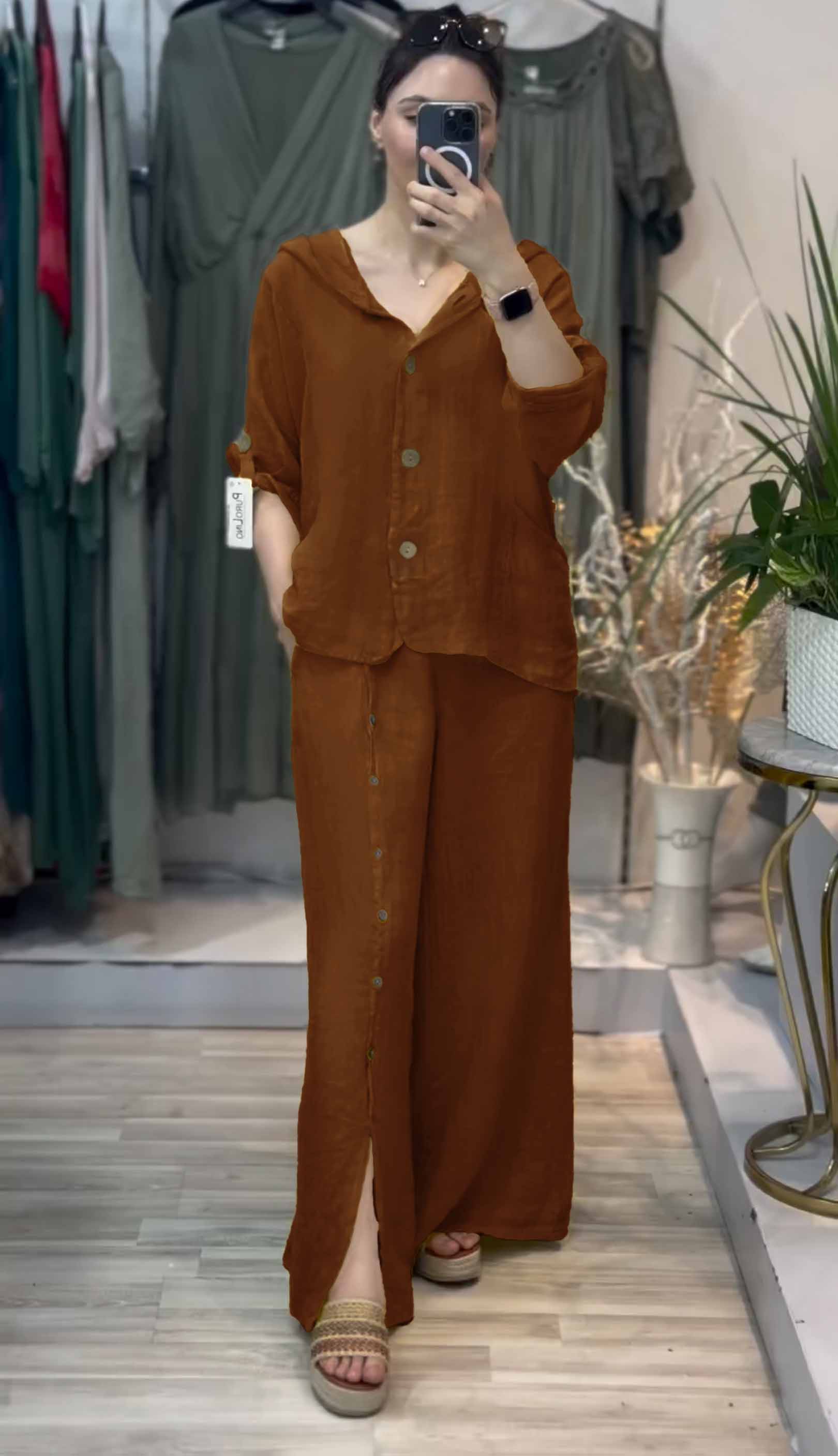 Western Cut Palazzo Co-ord Set - 40% Off - Image 3