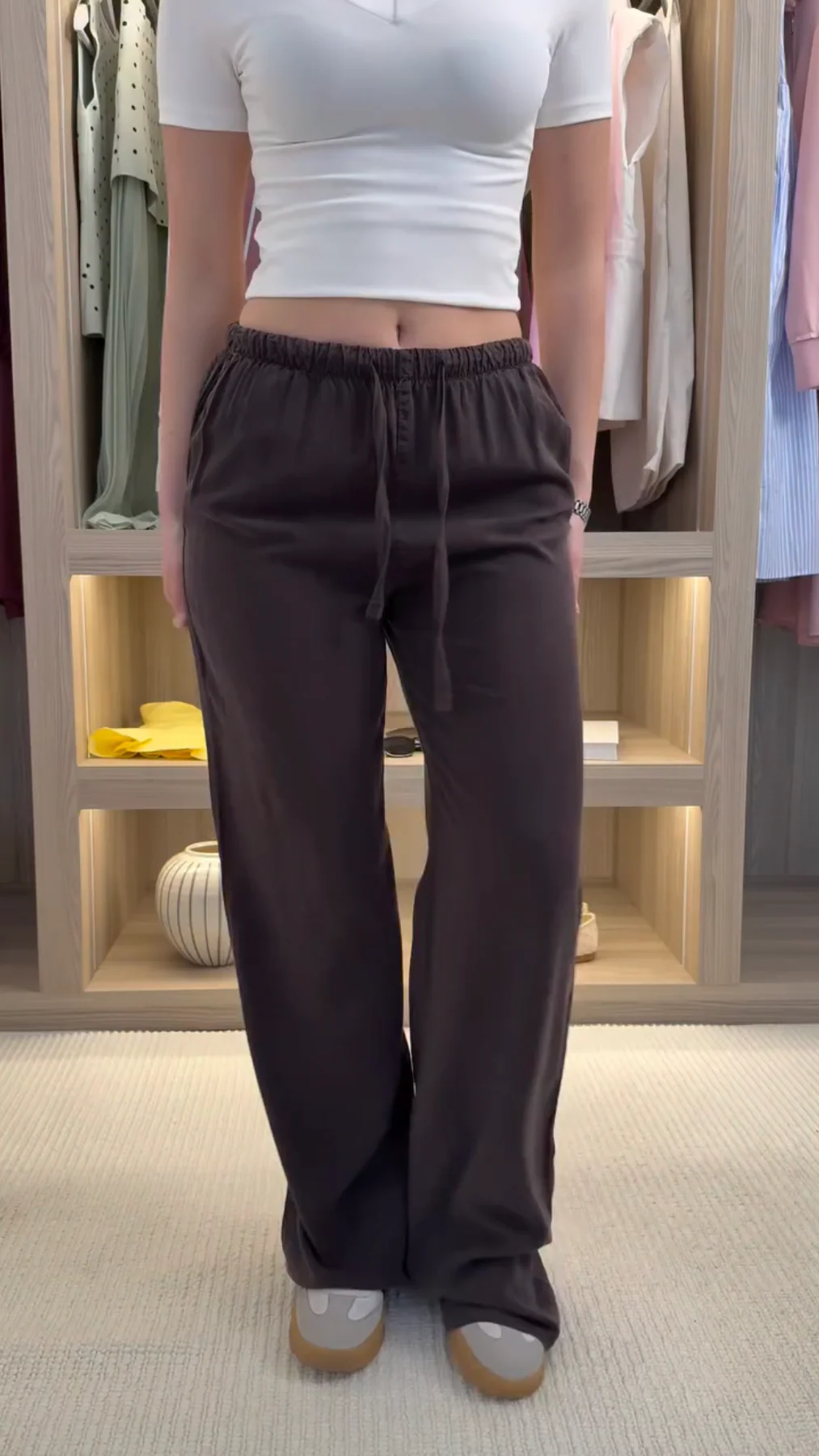 Wide Leg 100% Linen Pants Women - Buy2Get1