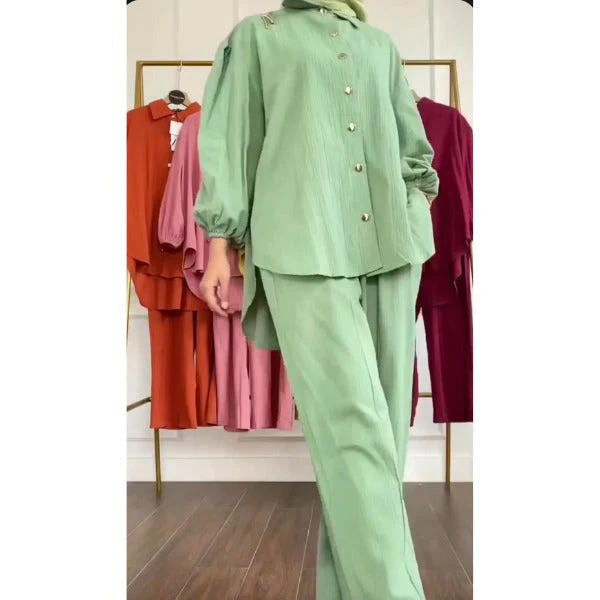 Women Elastic Cuff Sets - 60% Off