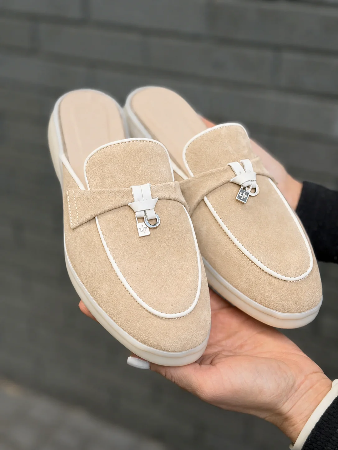 Women Slip-on Loafers in Suede - Old Money Collection - Image 2