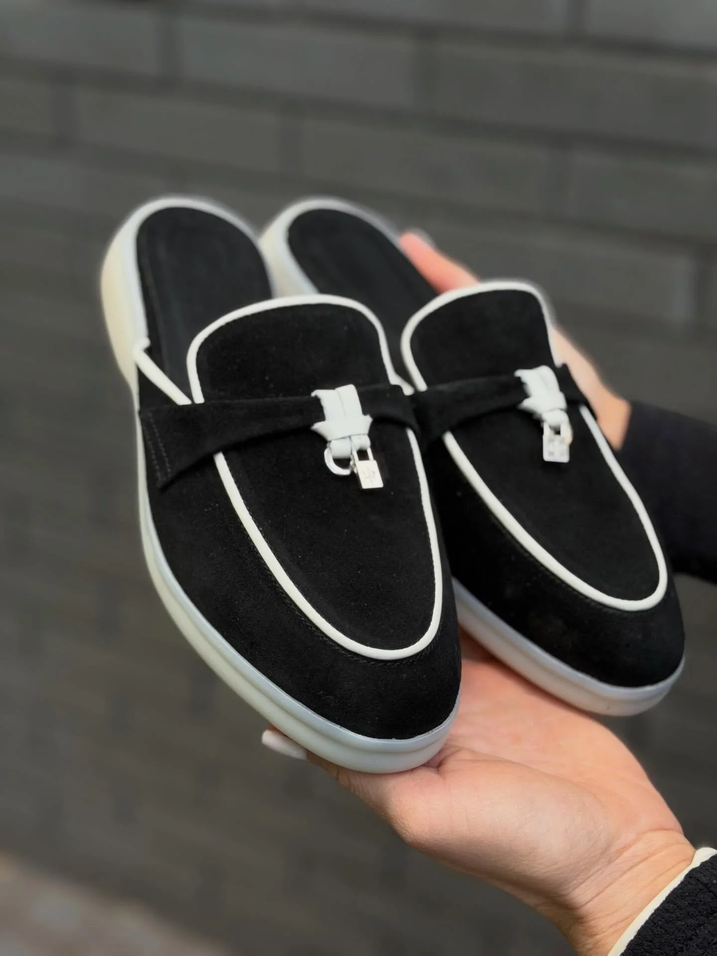 Women Slip-on Loafers in Suede - Old Money Collection - Image 5