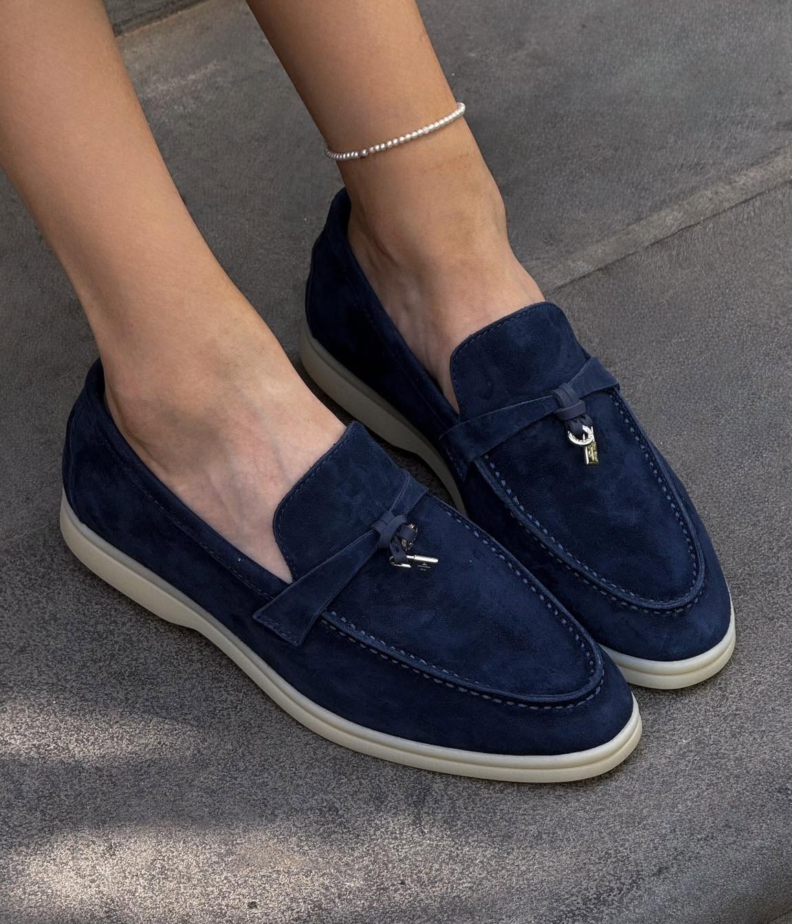 Women Summer Charm Suede Loafers - Old Money Collection - Image 4